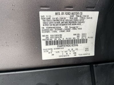 2013 Ford Taurus SEL