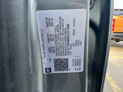 2022 Chevrolet Colorado 4WD Crew Cab Short Box Z71