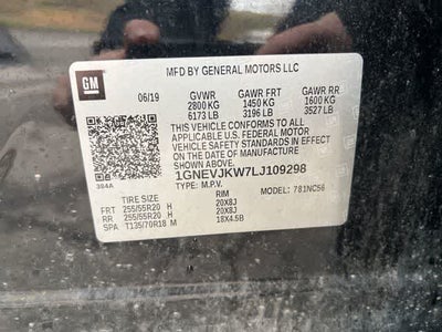 2020 Chevrolet Traverse AWD RS