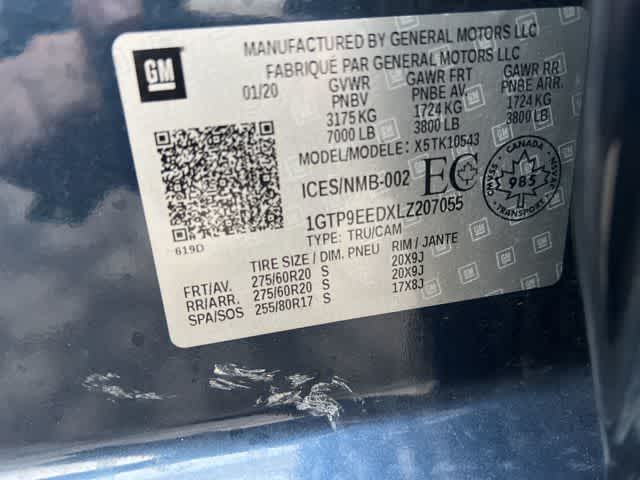 2020 GMC Sierra 1500 AT4