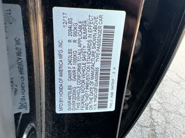 2018 Honda Accord Sport 2.0T