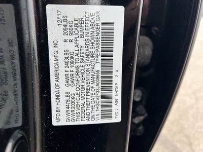 2018 Honda Accord Sport 2.0T