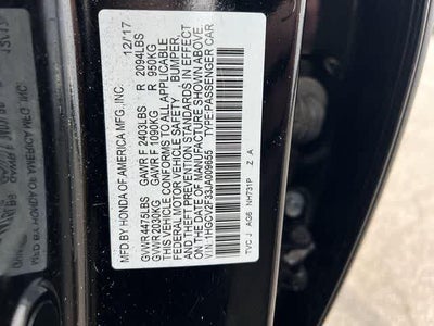 2018 Honda Accord Sport 2.0T