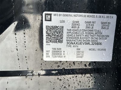 2021 Chevrolet Equinox AWD LT