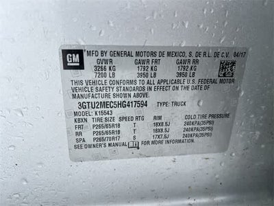 2017 GMC Sierra 1500 SLE