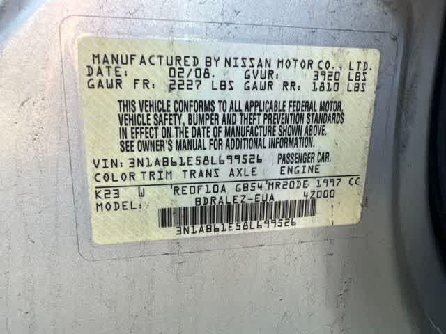 2008 Nissan Sentra 2.0 S