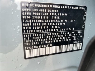 2025 Volkswagen Taos 1.5T SE Black