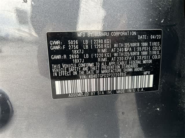 2023 Subaru Outback Touring XT