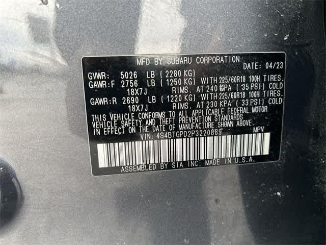 2023 Subaru Outback Touring XT