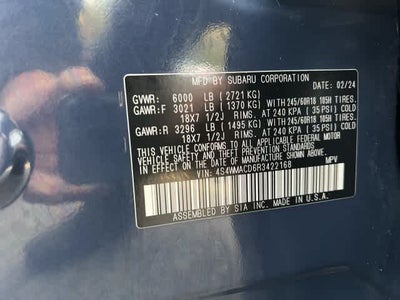 2024 Subaru Ascent Premium 8-Passenger