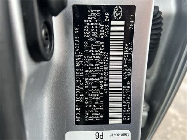 2017 Toyota Camry LE