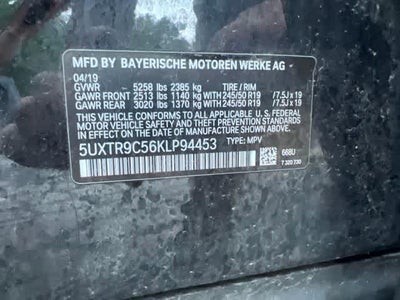 2019 BMW X3 xDrive30i