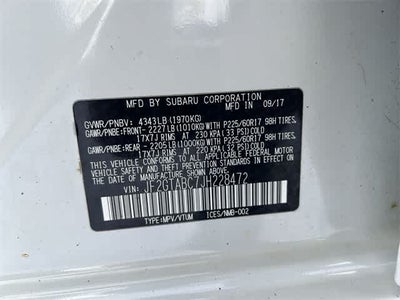 2018 Subaru Crosstrek 2.0i Premium