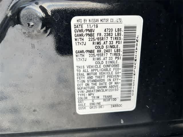 2020 Nissan Rogue SV Intelligent AWD