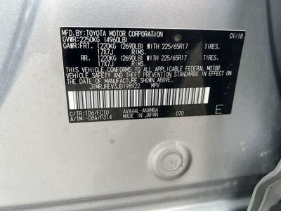 2018 Toyota RAV4 Hybrid XLE