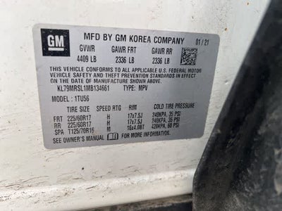 2021 Chevrolet Trailblazer AWD LT