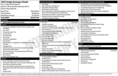 2023 Dodge Durango Citadel