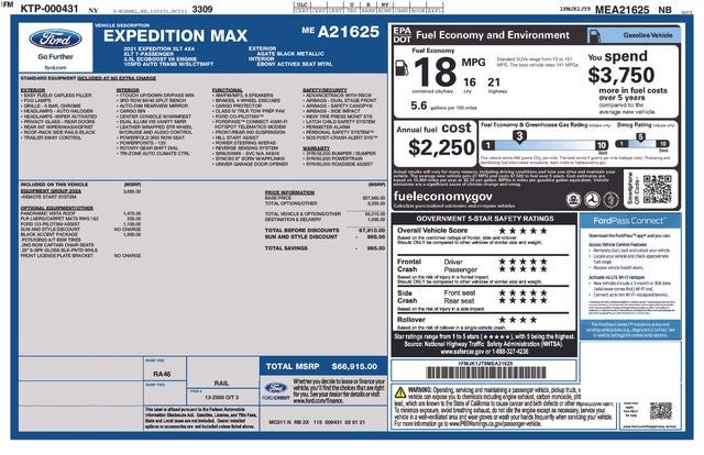 2021 Ford Expedition Max XLT