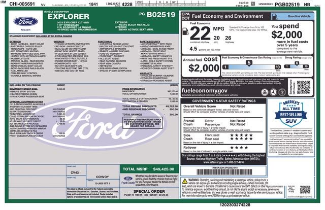2023 Ford Explorer XLT