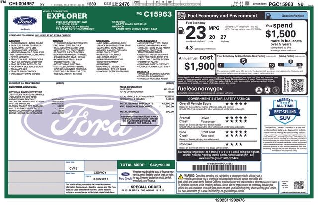 2023 Ford Explorer XLT