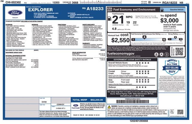 2024 Ford Explorer Timberline