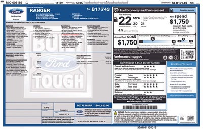 2019 Ford Ranger XLT