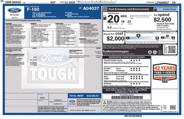 2020 Ford F-150 XLT