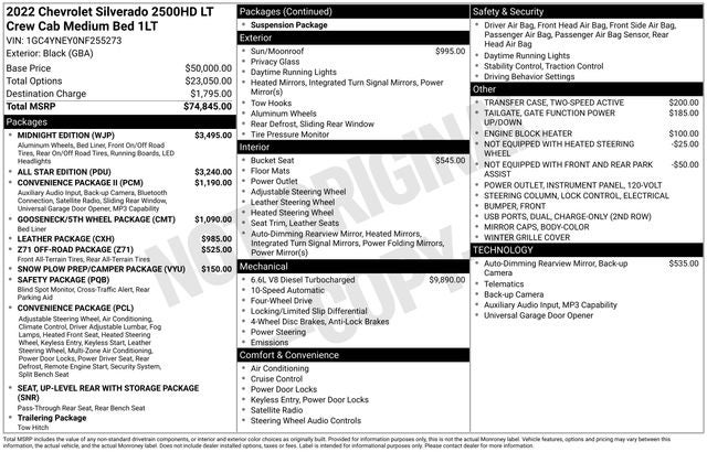 2022 Chevrolet Silverado 2500HD LT