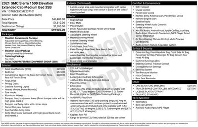 2021 GMC Sierra 1500 Elevation