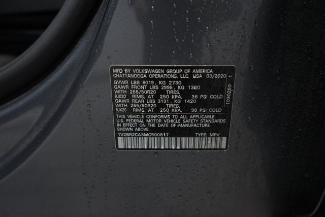 2021 Volkswagen Atlas SEL