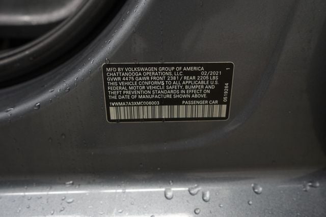 2021 Volkswagen Passat 2.0T R-Line