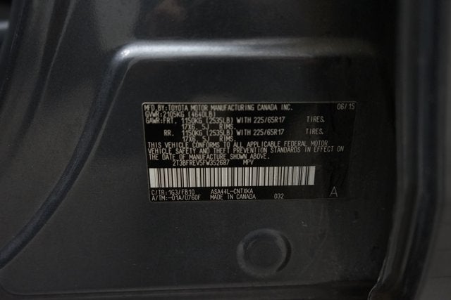 2015 Toyota RAV4 LE