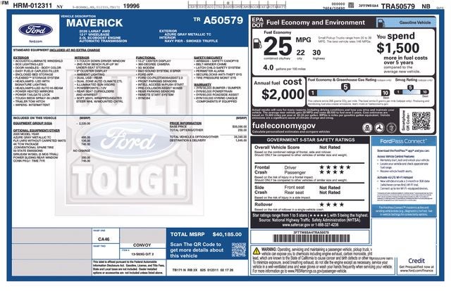 2026 Ford Maverick Lariat