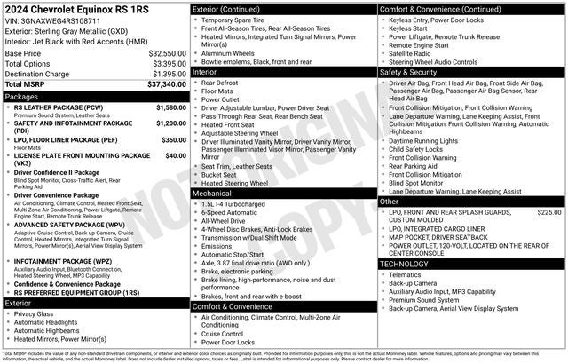 2024 Chevrolet Equinox RS