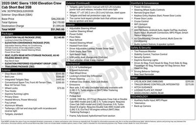 2020 GMC Sierra 1500 Elevation