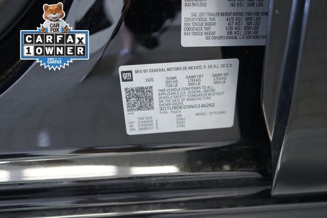 2022 GMC Sierra 1500 Limited SLT
