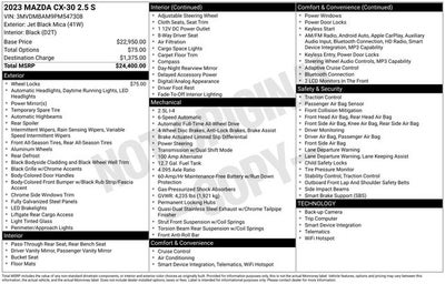 2023 Mazda Mazda CX-30 2.5 S