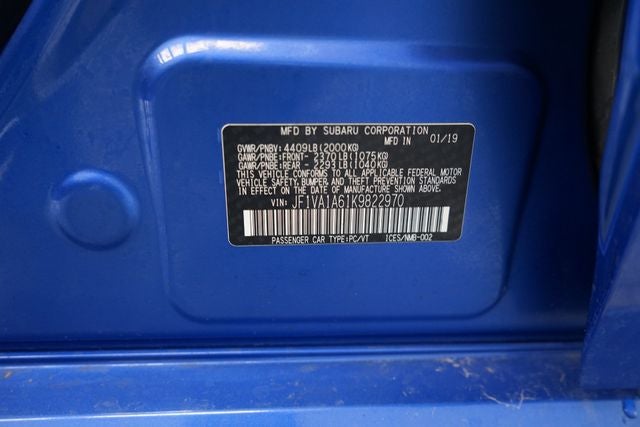 2019 Subaru WRX Base