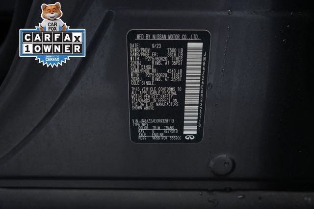 2024 INFINITI QX80 LUXE