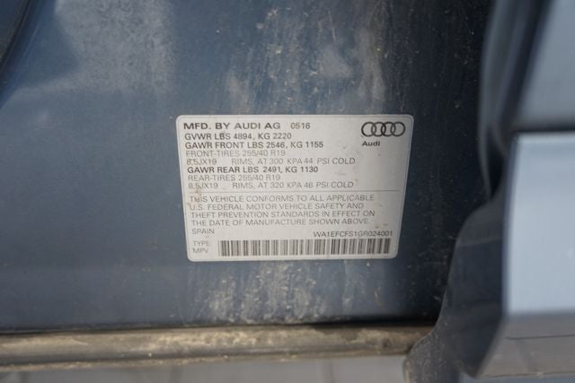 2016 Audi Q3 2.0T Premium Plus quattro