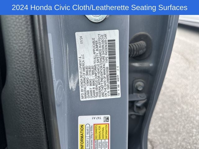 2024 Honda Civic Sport