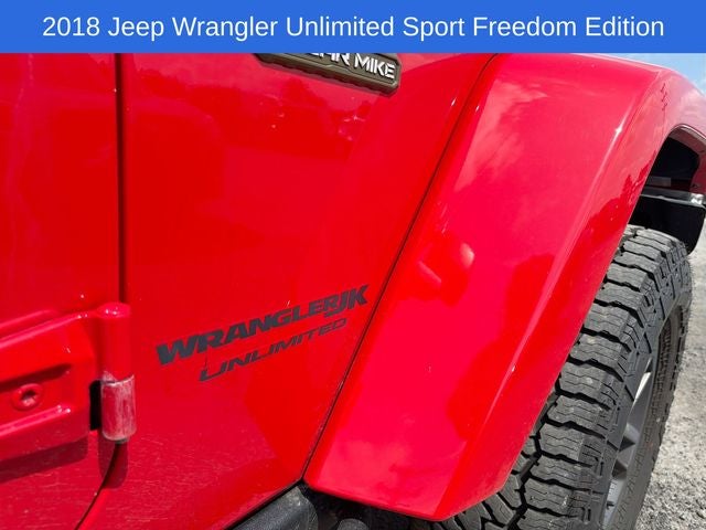 2018 Jeep Wrangler JK Unlimited Sport