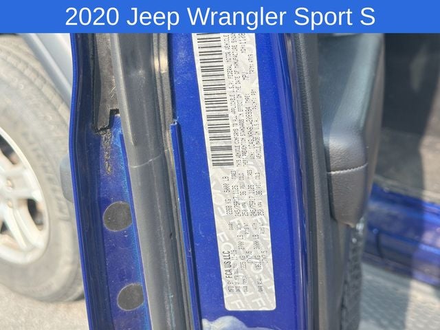 2020 Jeep Wrangler Sport S