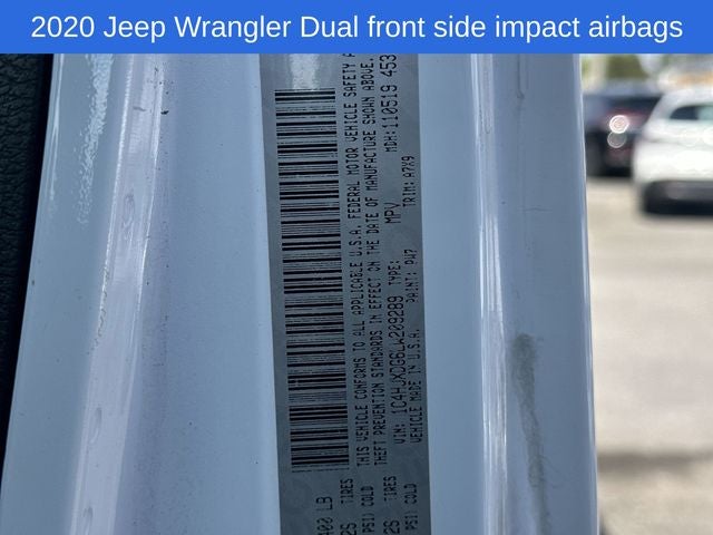 2020 Jeep Wrangler Unlimited Sport S