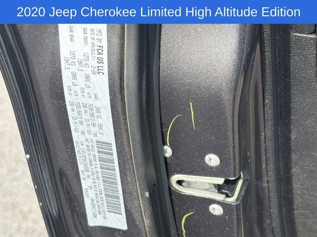 2020 Jeep Cherokee Limited