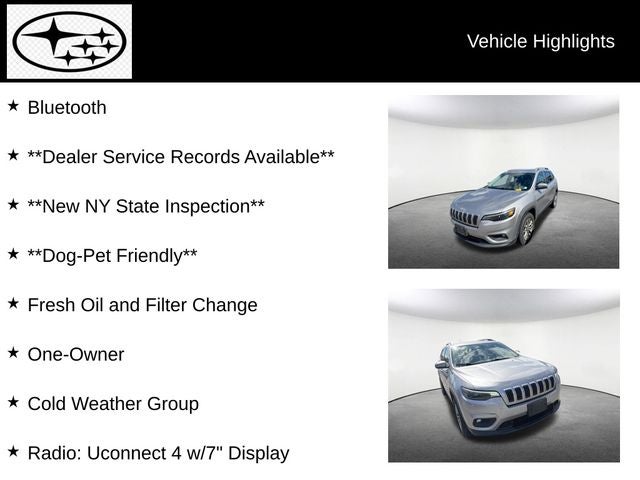 2019 Jeep Cherokee Latitude Plus