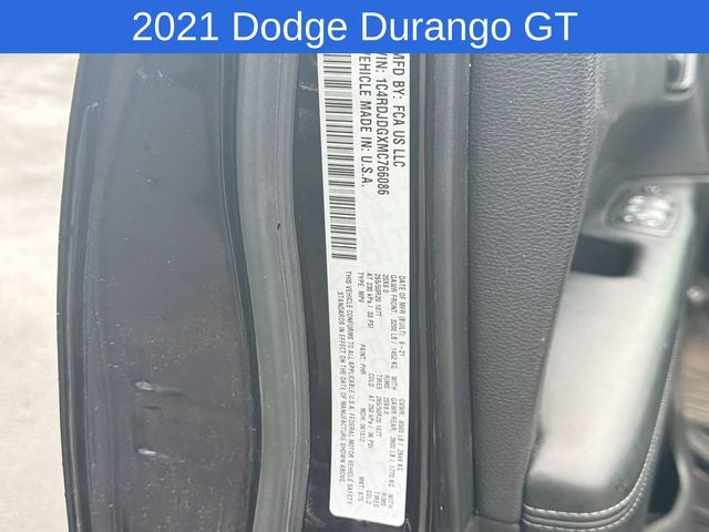 2021 Dodge Durango GT