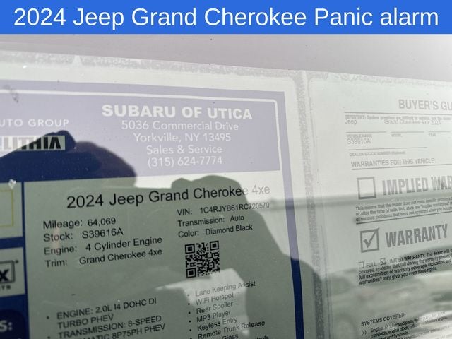 2024 Jeep Grand Cherokee 4xe