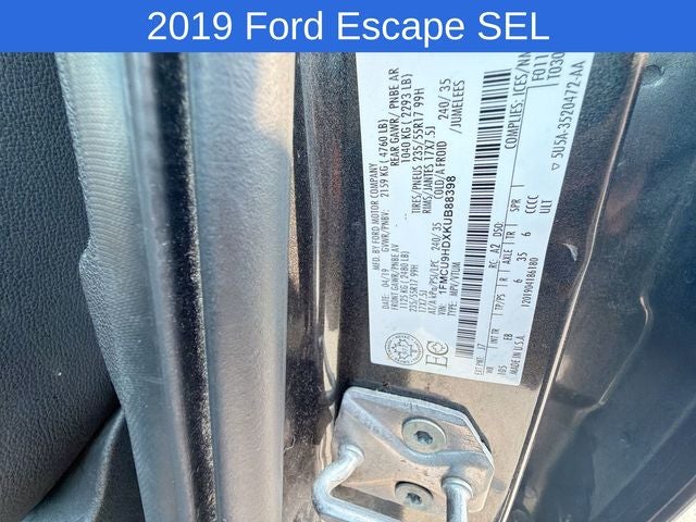 2019 Ford Escape SEL