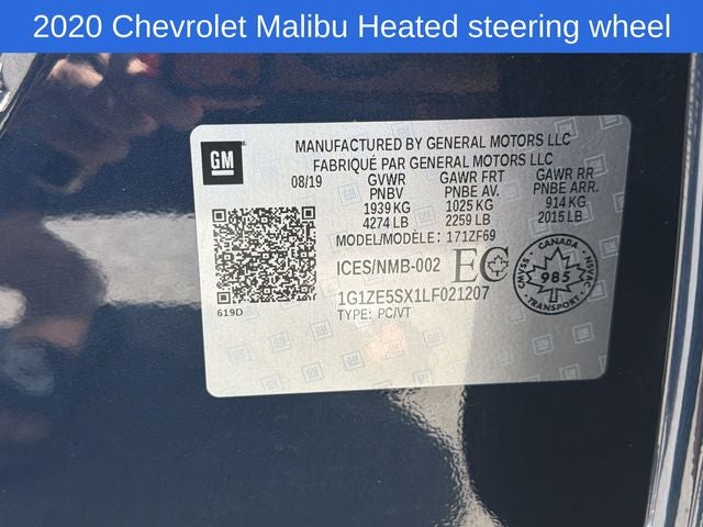 2020 Chevrolet Malibu Premier